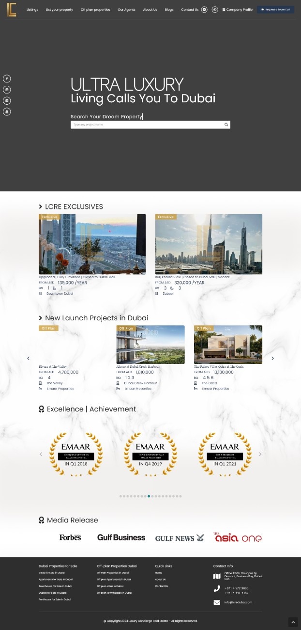 Luxury Concierge Real Estate